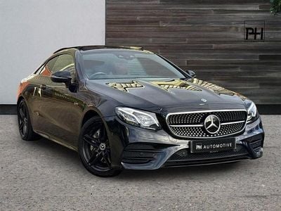 Black Used 2017 Mercedes E400 AMG Line Premium Plus Coupe | £26,440 (Good price)