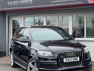 Used Audi Q7 S-line plus 245 HP (180 kW) 2013 Black SUV