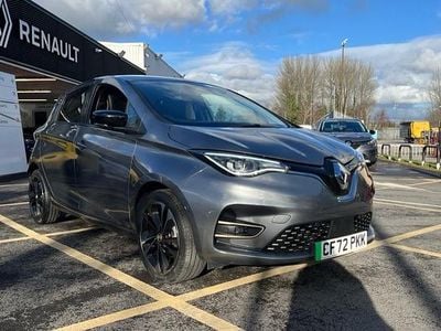 Metallic shadow grey Used 2022 Renault Zoe Iconic Hatchback | £11,136 (Fair price)