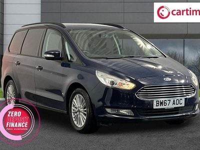 Blue Used 2018 Ford Galaxy Zetec MPV | £10,990 (Good price)