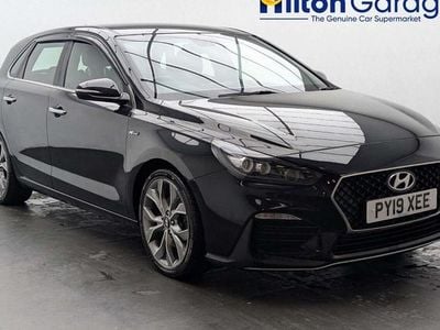 Used Hyundai i30 N Line 140 HP (102 kW) 2019 Black Hatchback