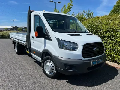 Begagnad Ford Transit 130 HK (95 kW) 2018 Vit Cab
