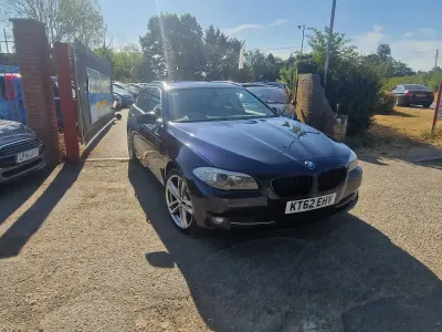 Used BMW 525 2012 Blue Sedan