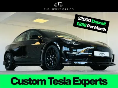 Used Tesla Model 3 Standard Range Plus 366 kW (498 HP) 2022 Black Sedan