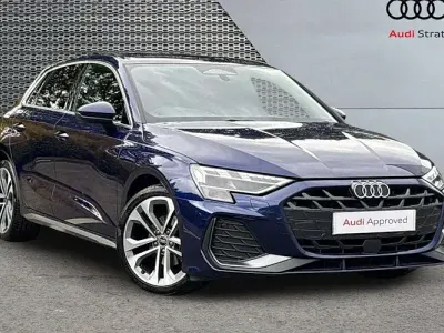 Used Audi A3 Sportback S-Line 150 HP (110 kW) 2025 Blue Hatchback