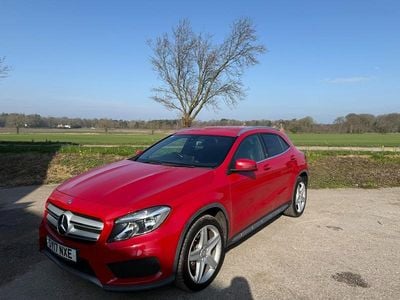 Used Mercedes GLA220 AMG line 2017 Red SUV