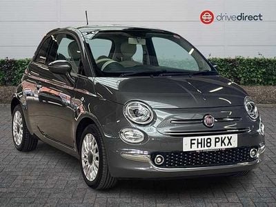 Used Fiat 500 Lounge 69 HP (50 kW) 2018 Grey Hatchback