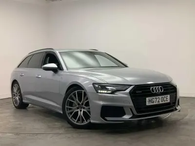 Used Audi A6 Black Edition 200 HP (147 kW) 2022 Silver Estate