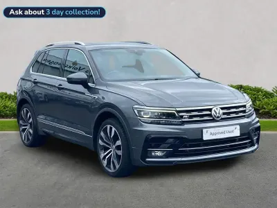 Used VW Tiguan R-line 150 HP (110 kW) 2019 Grey SUV