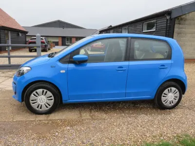 Used VW up! move up! 60 HP (44 kW) 2014 Blue Hatchback