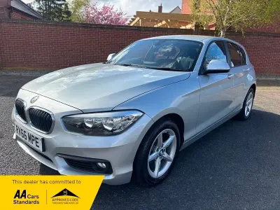 Used BMW 116 110 HP (80 kW) 2016 Silver Hatchback