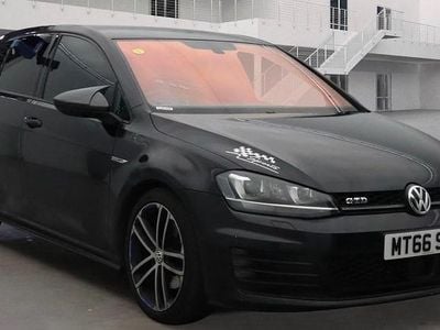 Used VW Golf VII GTD 184 HP (135 kW) 2016 Black Hatchback