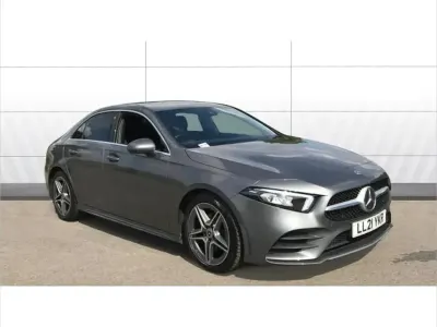 Used Mercedes A200 AMG line 150 HP (110 kW) 2021 Grey Sedan
