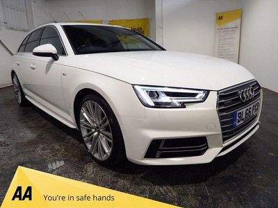 Used Audi A4 S-Line 190 HP (139 kW) 2016 White Estate