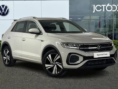 Begagnad VW T-Roc R-line 150 HK (110 kW) 2024 Grå SUV