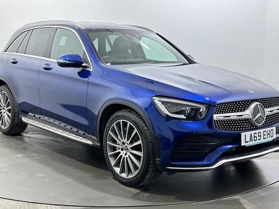 Used Mercedes GLC220 AMG Line Premium 194 HP (142 kW) 2019 Blue Estate