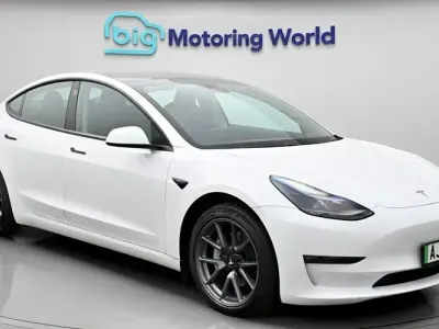 Used Tesla Model 3 Long Range AWD 366 kW (498 HP) 2022 White Sedan