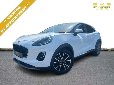 Used Ford Puma Titanium 125 HP (91 kW) 2021 White SUV