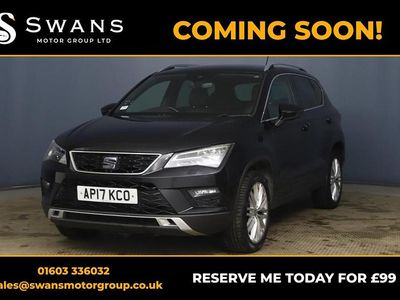 Used Seat Ateca XCELLENCE 150 HP (110 kW) 2017 Black SUV