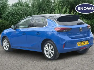 Used Vauxhall Corsa Elite 101 HP (74 kW) 2020 Blue Hatchback