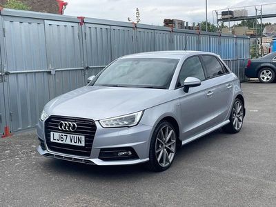 Begagnad Audi A1 Sportback Black Edition 116 HK (85 kW) 2017 Silver Halvkombi