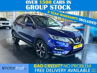 Begagnad Nissan Qashqai N-Motion 140 HK (102 kW) 2021 Blå SUV