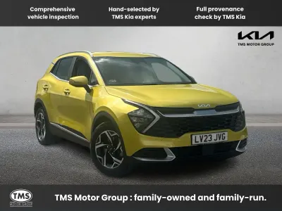 Used Kia Sportage 148 HP (108 kW) 2023 Yellow SUV