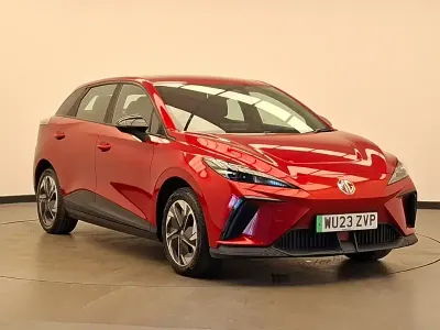 Used MG MG4 EV SE 149 kW (203 HP) 2023 Red Hatchback