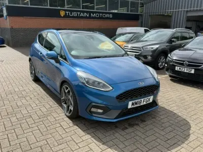 Used Ford Fiesta ST 200 HP (147 kW) 2018 Blue Hatchback