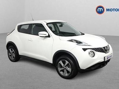 White Used 2019 Nissan Juke Acenta SUV | £10,499 (Fair price)