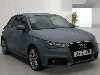 Used Audi A1 S-Line 86 HP (63 kW) 2012 Blue Hatchback
