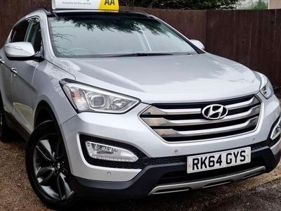 Used Hyundai Santa Fe Premium SE 194 HP (142 kW) 2014 Silver SUV