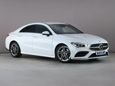 Used Mercedes CLA200 AMG Line Premium 2019 White Coupe