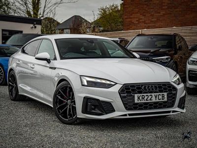 Used Audi A5 Sportback S-Line 163 HP (119 kW) 2022 White Hatchback