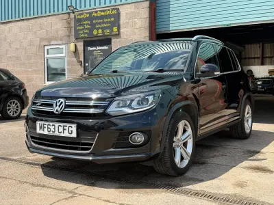 Used VW Tiguan R-line 177 HP (130 kW) 2013 Black SUV