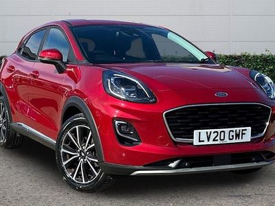 Used Ford Puma Titanium 125 HP (91 kW) 2020 Red SUV