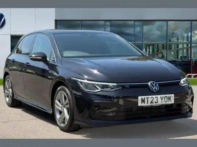 Used VW Golf VIII R-line 147 HP (108 kW) 2023 Black Hatchback
