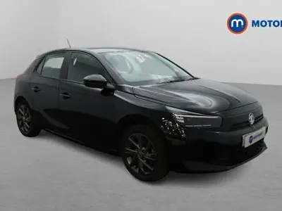 Used Vauxhall Corsa Design Edition 75 HP (55 kW) 2023 Black Hatchback