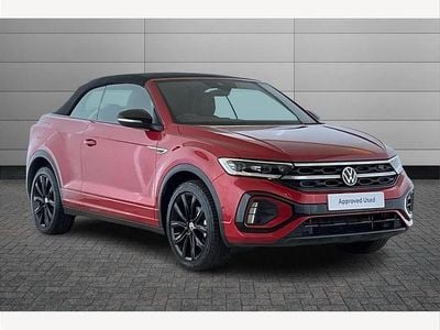 Used VW T-Roc Cabriolet R-line 150 HP (110 kW) 2023 Kings red Cabriolet