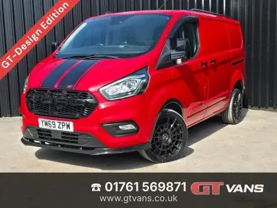 Usado Ford Transit Custom Limited 130 HP (95 kW) 2020 Vermelho Van