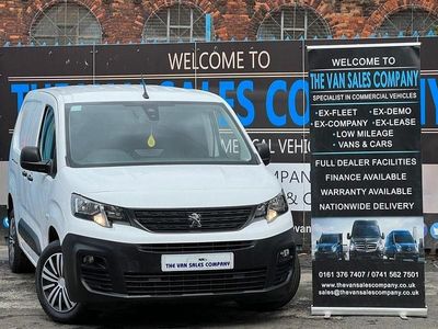 Used Peugeot Partner 131 HP (96 kW) 2021 White MPV