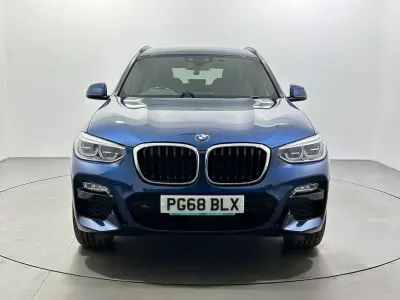 Used BMW X3 M Sport 265 HP (194 kW) 2019 Blue SUV