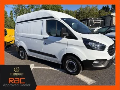 Used Ford Transit Custom 105 HP (77 kW) 2019 White Van
