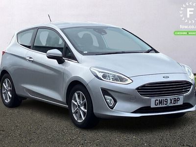 used Ford Fiesta HATCHBACK 1.0 EcoBoost Zetec 3dr [Bluetooth system,Steering wheel mounted controls,Body colour electric adjustable heated door mirrors,Electric front windows/one touch facility,3 spoke leather trimmed steering wheel with audio control]