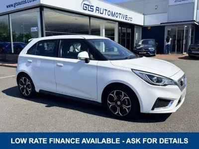 Used MG MG3 Exclusive 106 HP (77 kW) 2022 White Hatchback