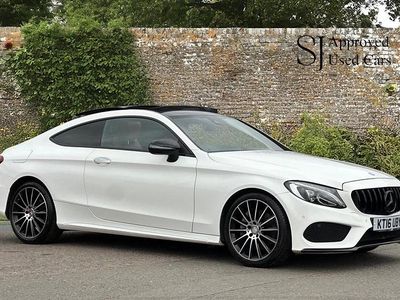 Used Mercedes C300 AMG Line Premium Plus 2016 White Coupe
