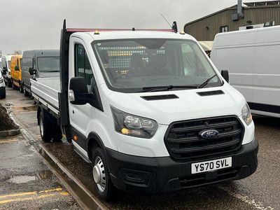Used Ford Transit S 130 HP (95 kW) 2020 White Cabriolet