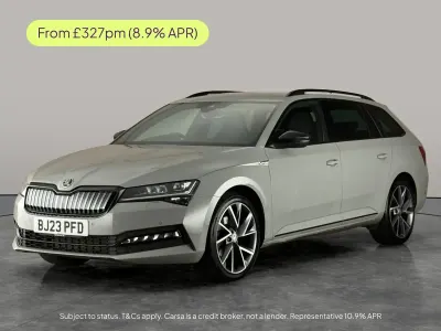 Used Skoda Superb SportlinePlus 218 HP (160 kW) 2023 Grey Estate