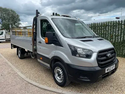 Used Ford Transit 130 HP (95 kW) 2022 Silver Cabriolet