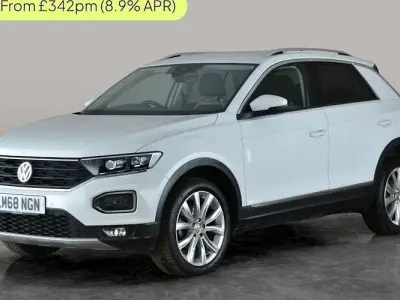 Used VW T-Roc SEL 116 HP (85 kW) 2018 White SUV